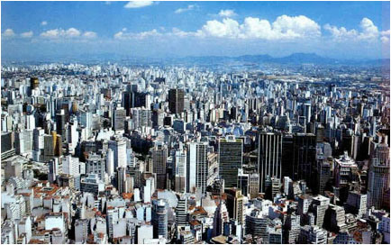 We turned the natural world into 36 million-packed human mega-cities that create enormous pollution and loss of connection with the Natural World. Photo by www.urbanscape.blogspot.com